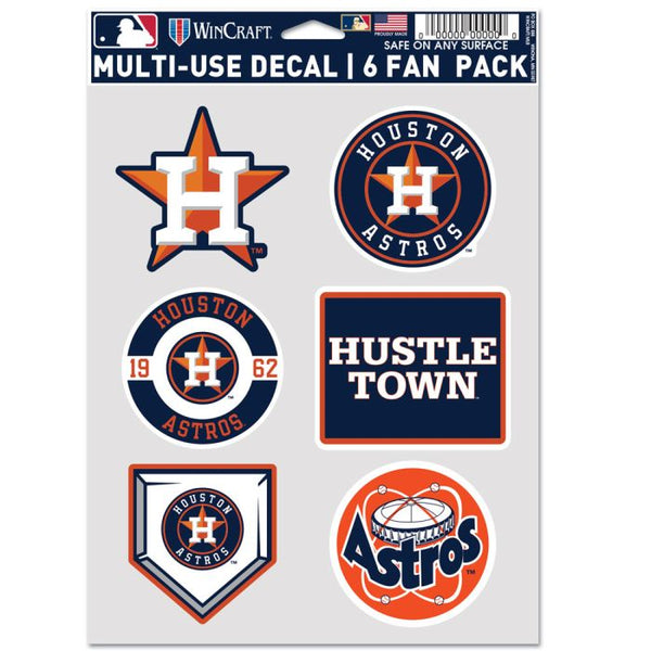 Wholesale-Houston Astros Multi Use 6 Fan Pack