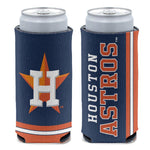 Wholesale-Houston Astros Primary 12 oz Slim Can Cooler