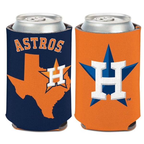 Wholesale-Houston Astros STATE SHAPE Can Cooler 12 oz.