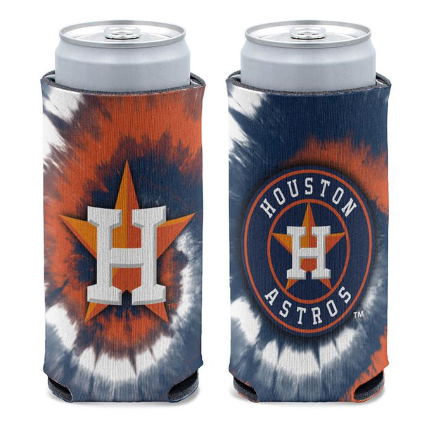 Wholesale-Houston Astros TIE DYE 12 oz Slim Can Cooler