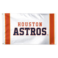 Wholesale-Houston Astros V STRIPE Flag - Deluxe 3' X 5'