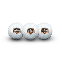 Wholesale-Houston Dynamo 3 Golf Balls In Clamshell