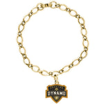 Wholesale-Houston Dynamo Bracelet w/Charms Clamshell