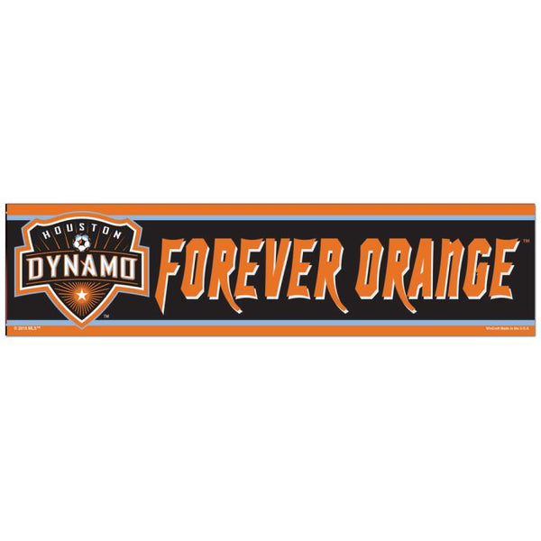 Wholesale-Houston Dynamo Bumper Strip 3" x 12"