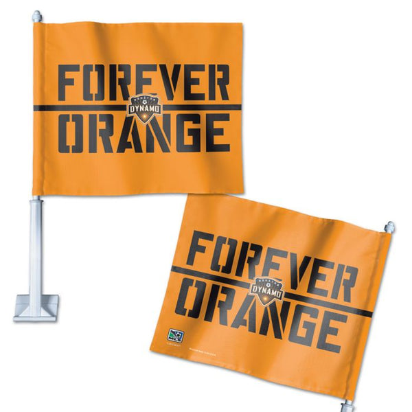 Wholesale-Houston Dynamo Car Flag 11.75" x 14"