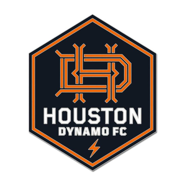 Wholesale-Houston Dynamo Collector Enamel Pin Jewelry Card