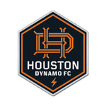 Wholesale-Houston Dynamo Colored Chrome Free Form Auto Emblem