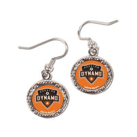 Wholesale-Houston Dynamo Earrings Jewelry Carded Round