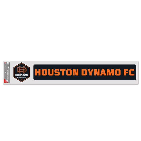 Wholesale-Houston Dynamo Fan Decals 3" x 17"