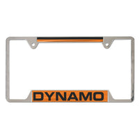 Wholesale-Houston Dynamo Inlaid Metal Lic Plt Frame 4 tab