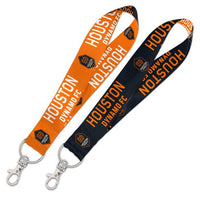 Wholesale-Houston Dynamo Lanyard Key Strap 1"