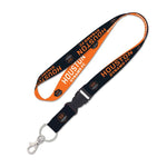 Wholesale-Houston Dynamo Lanyard w/detachable buckle 1"