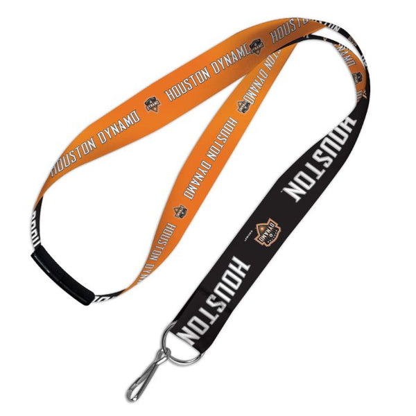 Wholesale-Houston Dynamo Lanyards w/Breakaway 1"