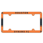 Wholesale-Houston Dynamo Lic Plate Frame Full Color