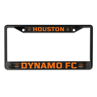 Wholesale-Houston Dynamo Lic Plt Frame S/L Printed