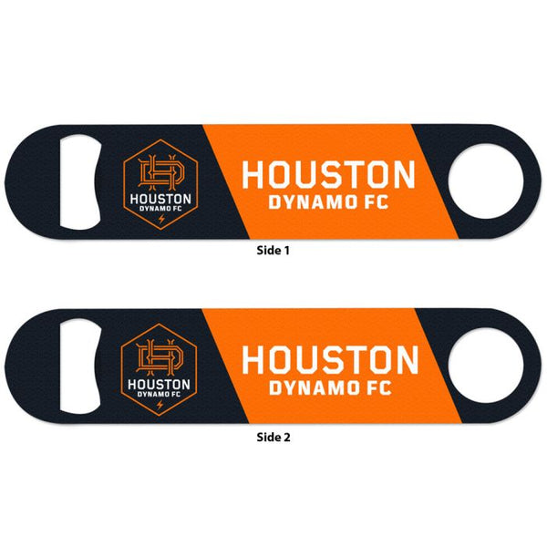 Wholesale-Houston Dynamo Metal Bottle Opener 2 Sided