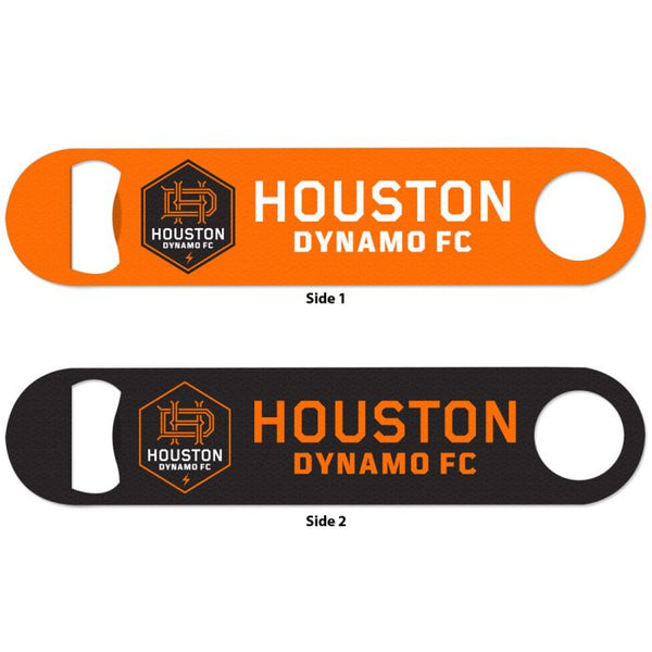 Wholesale-Houston Dynamo Metal Bottle Opener 2 Sided