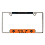 Wholesale-Houston Dynamo Metal License Plate Frame