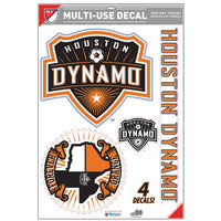 Wholesale-Houston Dynamo Multi-Use Decal 11" x 17"