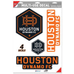 Wholesale-Houston Dynamo Multi-Use Decal 11" x 17"