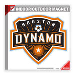 Wholesale-Houston Dynamo Outdoor Magnets 6" x 6"