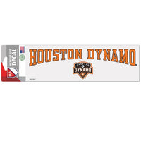 Wholesale-Houston Dynamo Perfect Cut Decals 3" x 10"