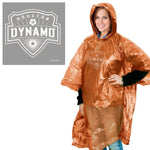 Wholesale-Houston Dynamo Rain Poncho