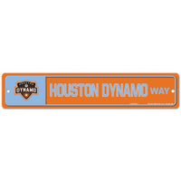 Wholesale-Houston Dynamo Street / Zone Sign 3.75" x 19"