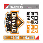 Wholesale-Houston Dynamo Vinyl Magnet 11" x 11"