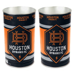 Wholesale-Houston Dynamo Wastebasket - tapered 15"H