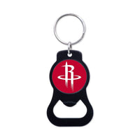 Wholesale-Houston Rockets Black Bottle Opener Key Ring