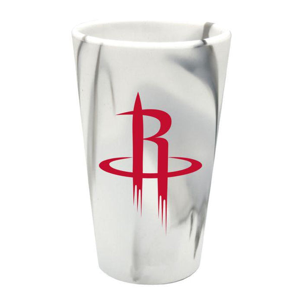 Wholesale-Houston Rockets Fashion 16 oz Silicone Pint Glass