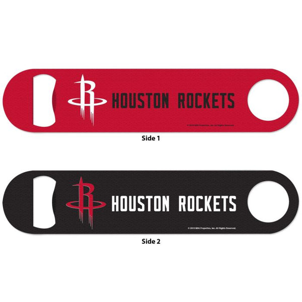 Wholesale-Houston Rockets Metal Bottle Opener 2 Sided