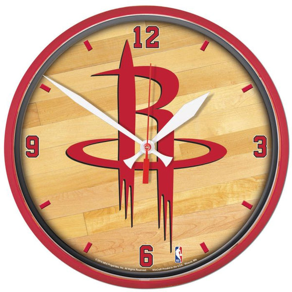 Wholesale-Houston Rockets Round Wall Clock 12.75"