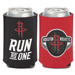 Wholesale-Houston Rockets SLOGAN Can Cooler 12 oz.