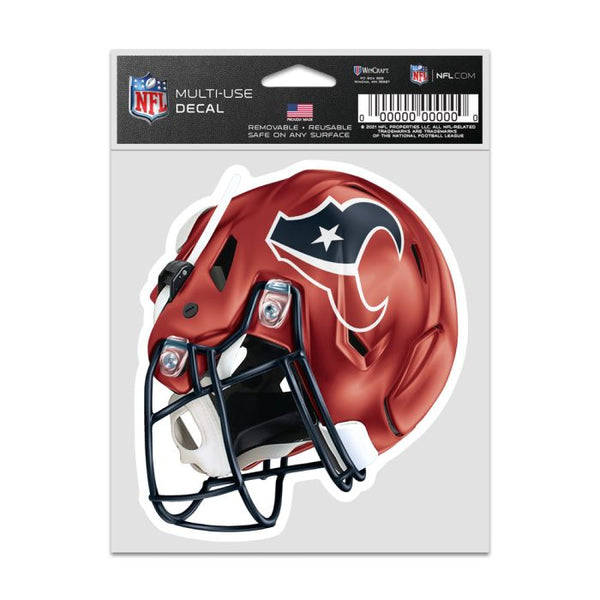 Wholesale-Houston Texans ALTERNATE HELMET (RED) Fan Decals 3.75" x 5"