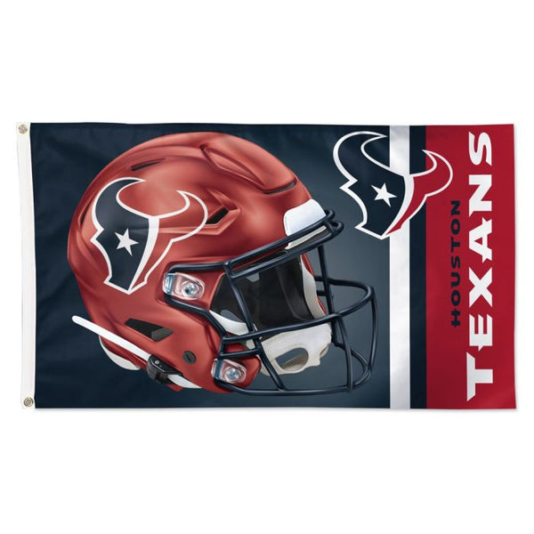 Wholesale-Houston Texans ALTERNATE HELMET (RED) Flag - Deluxe 3' X 5'