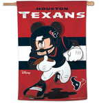 Wholesale-Houston Texans / Disney Mickey Mouse Vertical Flag 28" x 40"