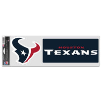 Wholesale-Houston Texans Fan Decals 3.75" x 12"
