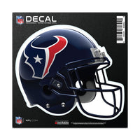 Wholesale-Houston Texans HELMET All Surface Decal 6" x 6"