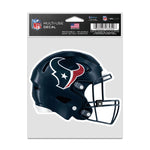 Wholesale-Houston Texans Helmet Fan Decals 3.75" x 5"