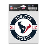 Wholesale-Houston Texans Patch Fan Decals 3.75" x 5"