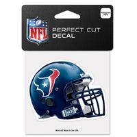 Wholesale-Houston Texans Perfect Cut Color Decal 4" x 4"