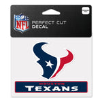 Wholesale-Houston Texans Perfect Cut Color Decal 4.5" x 5.75"