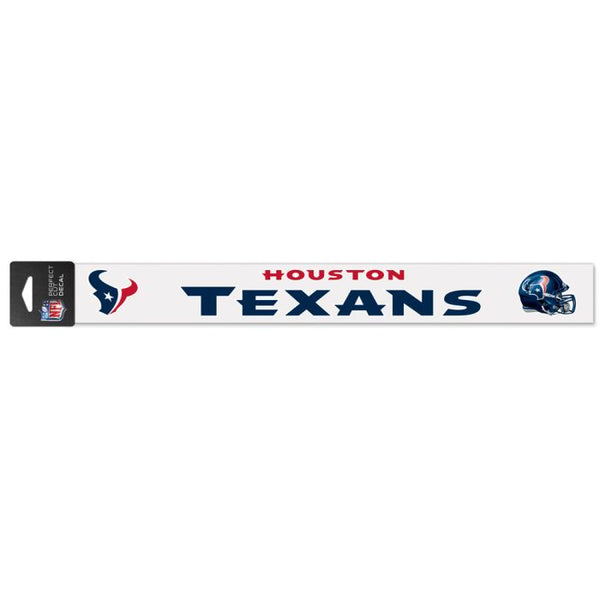 Wholesale-Houston Texans Perfect Cut Decals 2" x 17"