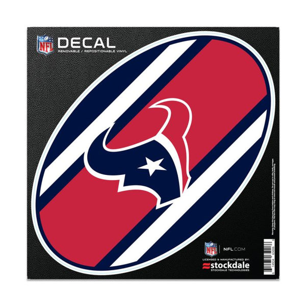 Wholesale-Houston Texans STRIPES All Surface Decal 6" x 6"