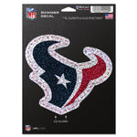 Wholesale-Houston Texans Shimmer Decals 5" x 7"