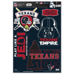 Wholesale-Houston Texans / Star Wars Star Wars Multi-Use Decal 11" x 17"