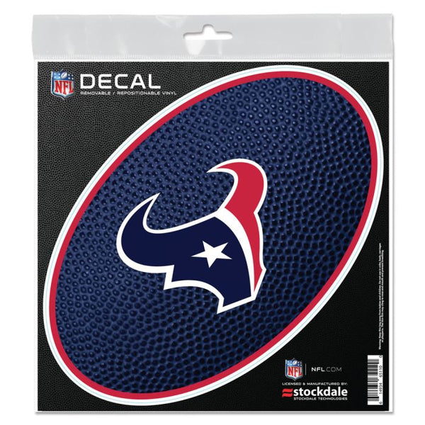 Wholesale-Houston Texans TEAMBALL All Surface Decal 6" x 6"