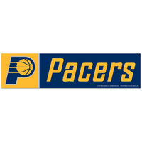 Wholesale-Indiana Pacers Bumper Strip 3" x 12"